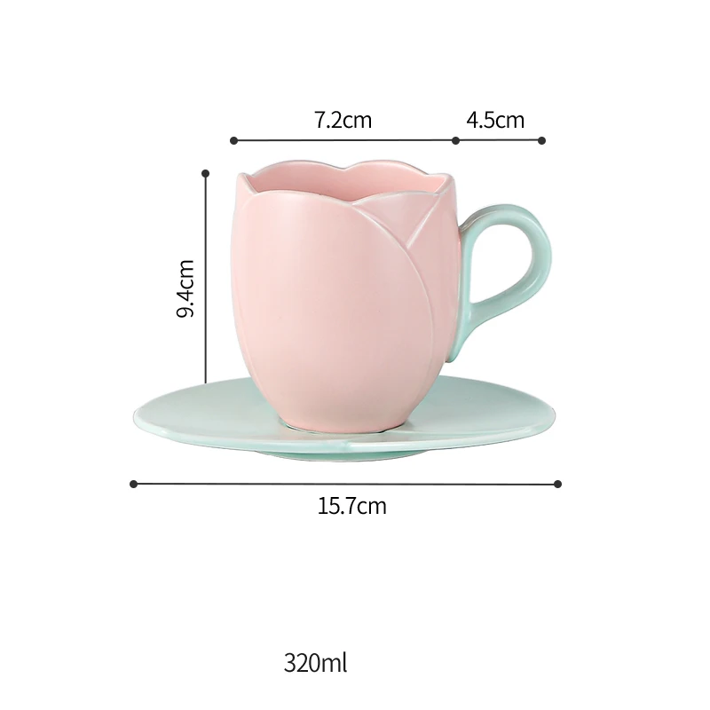 petite tasse céramique rose